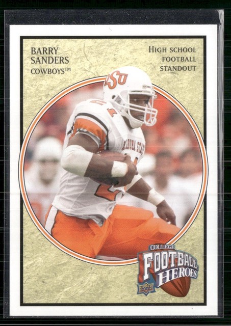 2013 Upper Deck #BS-2 Barry Sanders College Football Heroes: Barry Sanders