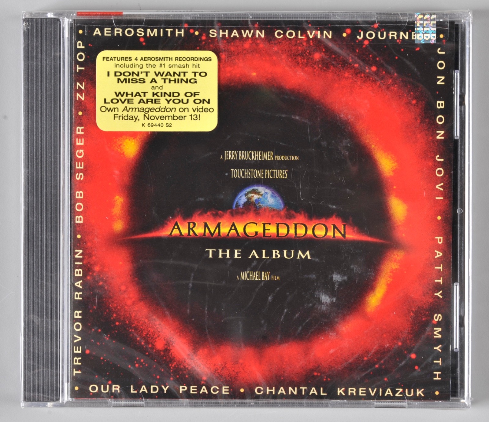 Armageddon The Album CD Original Soundtrack NEW Hype Sticker Factory Sealed