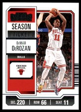 DeMar DeRozan 2023-24 Panini Contenders #48 Chicago Bulls NBA READ FREE SHIPPING