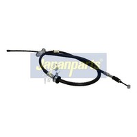 Seilzug Feststellbremse Hinten Links Japanparts BC 2053L FÜR Toyota
