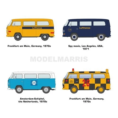 AK AK35033 1/35 Volkswagen T2 Model 1967 Airport Bus - Immagine 2 di 4