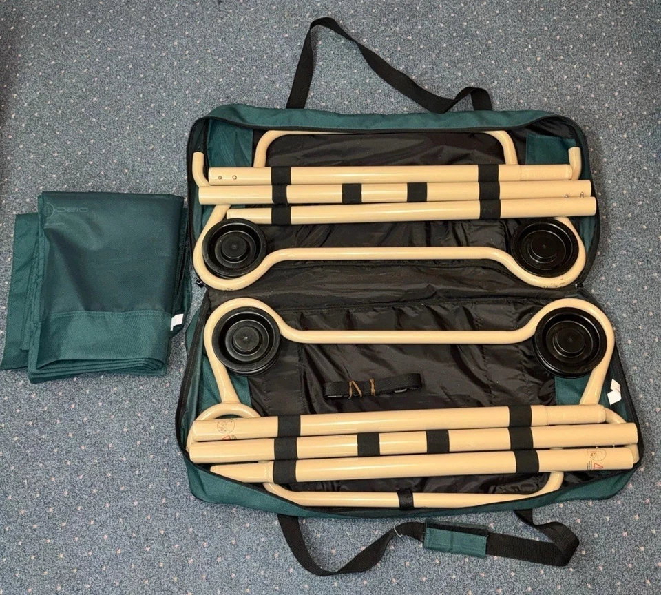 Disco-O-Cama Grande INDIVIDUAL Adulto Cama Cuna 1 Persona Camping Cama de Viaje Verde 79”x28” Foto 3 de 3