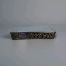 Technics SH-8033 Real Time Spectrum Graphic Stereo 7-band Equalizer Tested