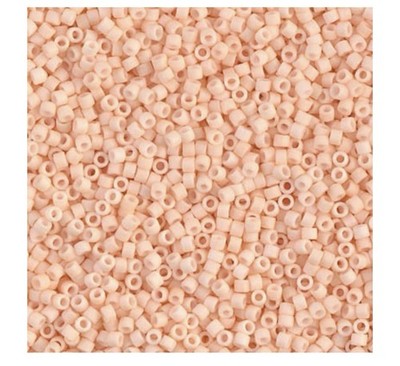 MIYUKI DELICA BEAD SIZE 11/0, DB1512, MATTE OPAQUE LIGHT PEACH