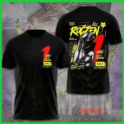 SALE OFF - Ken Roczen 450SX 2026 Champion Graphic T Shirt