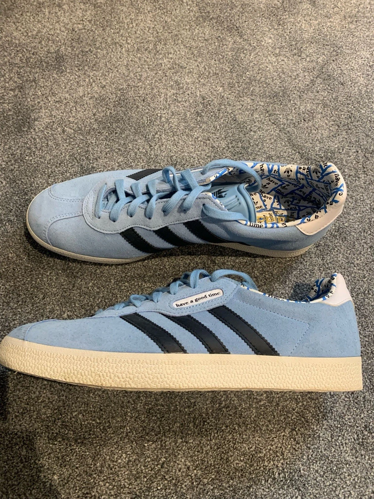Scarpe da ginnastica Adidas Gazelle Super X da uomo Buon divertimento taglia 10