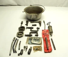 VINTAGE LOT OF ZERK, BLAKE, K-D +MORE GREASE TOOL LOT BOTH NEW & USED PRE-OWNED