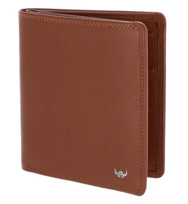 Golden Head Polo RFID Protect Kombischeintasche ohne Münzfach 1255 Cognac Neu - Bild 1 von 4