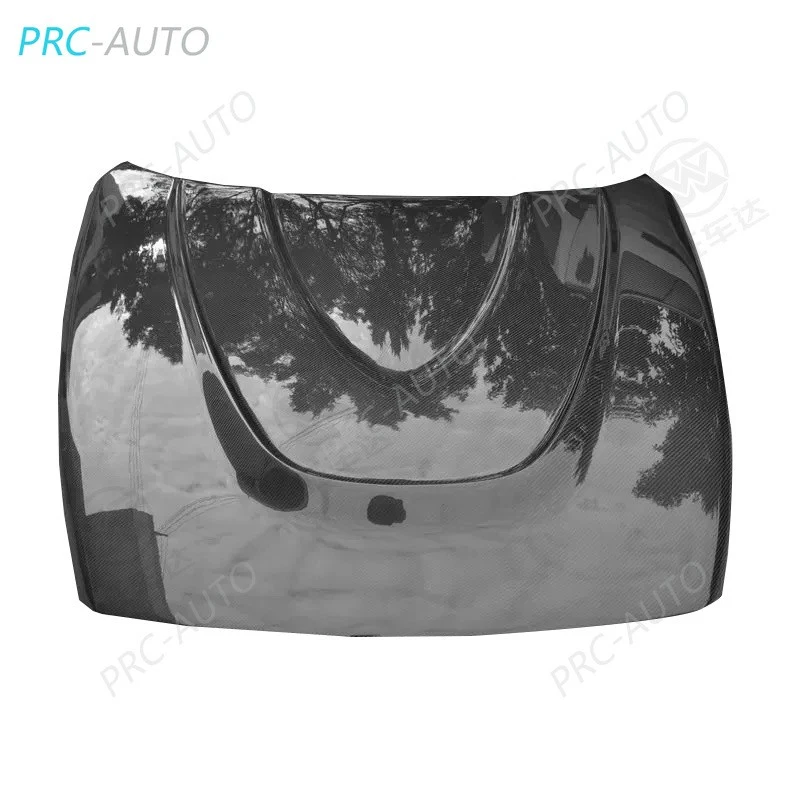 For Mazda RX-8 2004-2011 Real Carbon Fiber Front Hood Vented Bonnet Cover - Image 3 of 4