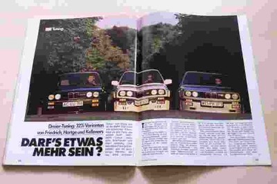 Sport Auto 08/1984 BMW 323i E30 KS1 von Kelleners mit 170PS besser als...?