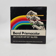 Vintage Berol Prismacolor 41 Colored Pencils Pack No. 955 Eagle Flexible Lead