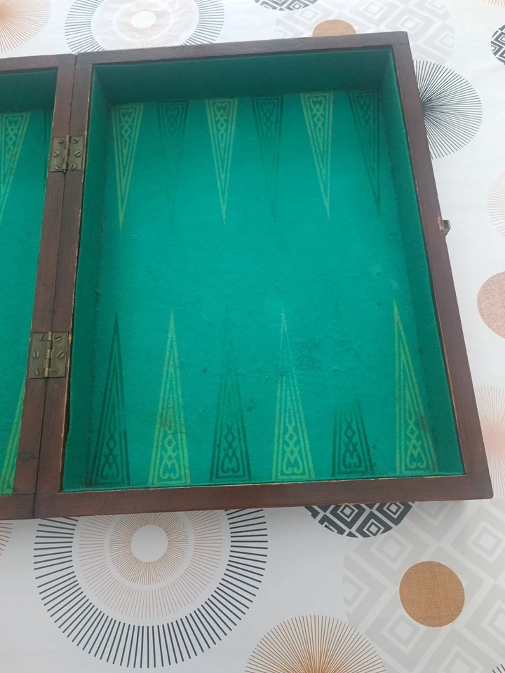 Ancien jeux de backgammon - Photo 3/4
