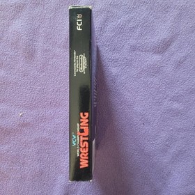 WCW World Championship Wrestling NES CIB Complete in box