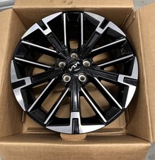19” Kia K5 GT Wheel Rim Gloss Black Machined Genuine Factory OEM 19X8 NICE!