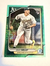 Zack Gelof 2024 Bowman Chrome 163/299