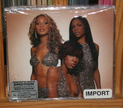 DESTINY'S CHILD EMOTION AUSTRALIA CD BOOTYLICIOUS SURVIVOR REMIXES