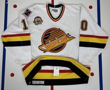 Vancouver Canucks Pavel Bure Vintage 1995 Authentic CCM NHL Hockey Jersey 52 XL