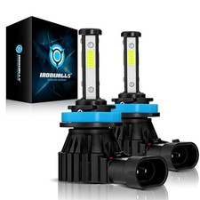 4-sides H11 Led Headlight Kit Low Beam Bulb Super Bright 2200w 6500k Free Return