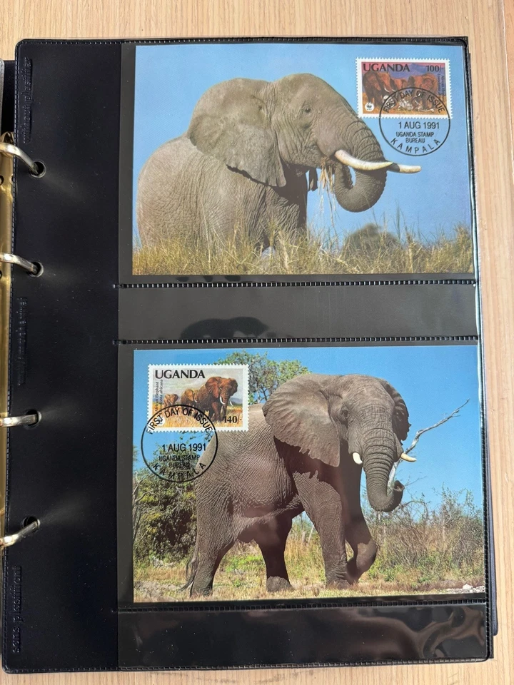 Colección de estampillas de la WWF - Todas las estampillas como nuevas - Escritura de cuentos fantástica para niños Foto 4 de 4