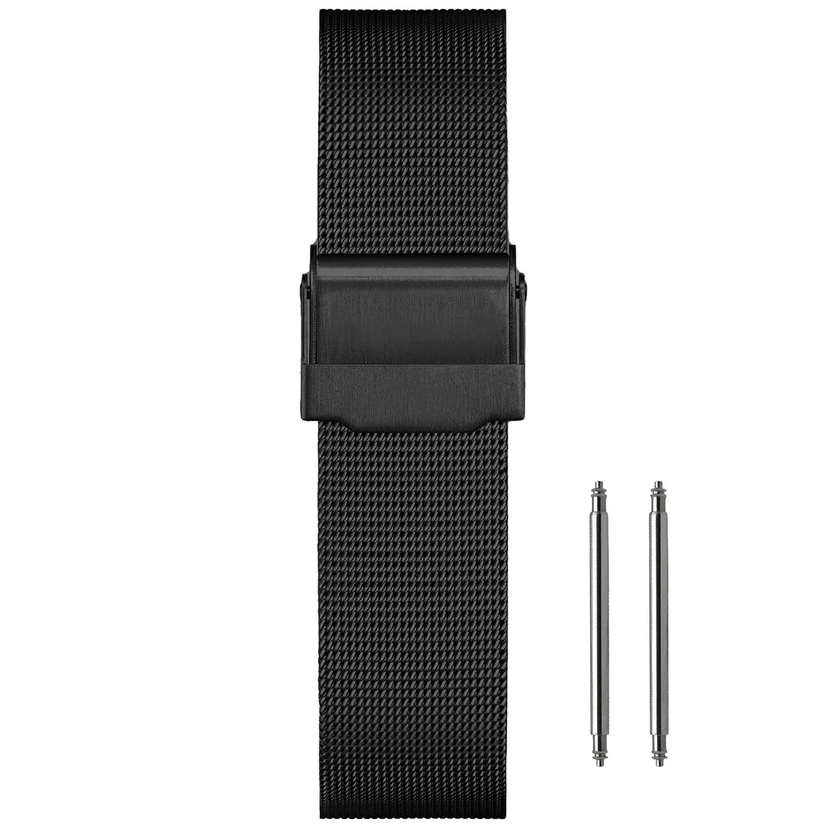 Bracelet montre maille milanaise noir 0,4mm : l'accessoire polyvalent du bureau aux loisirs