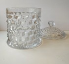 Vintage Fostoria American Cookie Jar, 8⅞ Tall with Lid, Hard to Find — photo 4