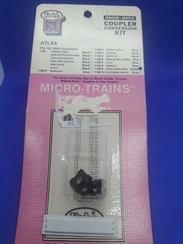 Kit de conversión acoplador micro trenes Kadee 1160-9 Great Northern Green escala N B8 | Zustand: New