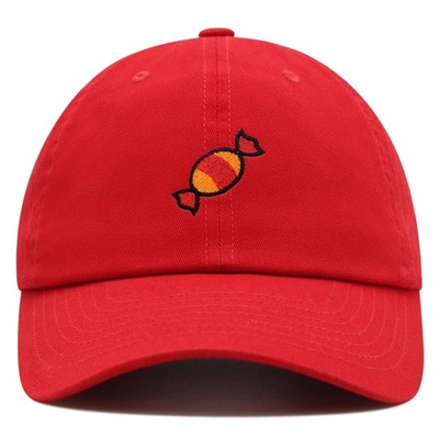JPAK Candy Premium Dad Hat Premium Cotton Strapback Foodie Gift Adjustable