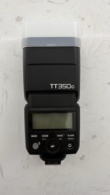 Godox TT350C TTL Flash for Canon Cameras   Excellent Condition   Fully Working