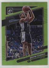 2021-22 Panini Donruss Optic Lime Green Prizm 143/149 Bryn Forbes #21 3hd