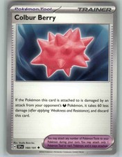 Colbur Berry 168/191 Uncommon Surging Sparks Pokemon