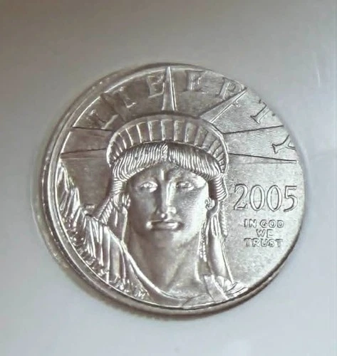 2005 American Platinum Eagle 1/10 oz — photo from another recent sale