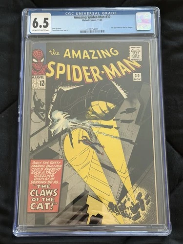 Amazing Spider-Man # 30 (CGC 6.5)  1st appearance Cat Burglar - Marvel 1965