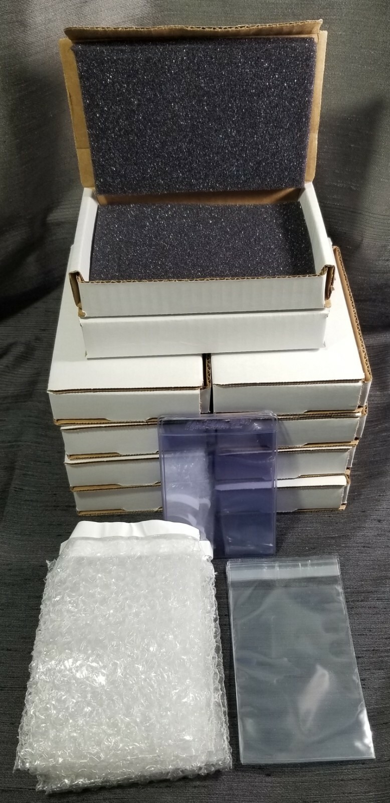 Lil White Boxes LWB Premium Dual Padded Trading Card Shipping Box Kits eBay