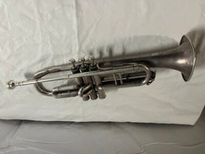 American Made EASY PLAY PAN AMERICAN TRUMPET, 1930'S, CASE
