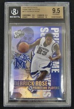 2008 PRESS PASS PRIMETIME PLAYERS #PT1 DERRICK ROSE BGS 9.5 GEM MINT POP 21