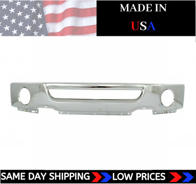 NEW USA Made Chrome Front Bumper For 2006-2008 Ford F150 With Fogs SHIPS TODAY