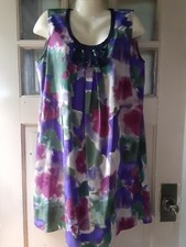 Simply Vera Vera Wang Woman's Sleeveless Dress Size Large