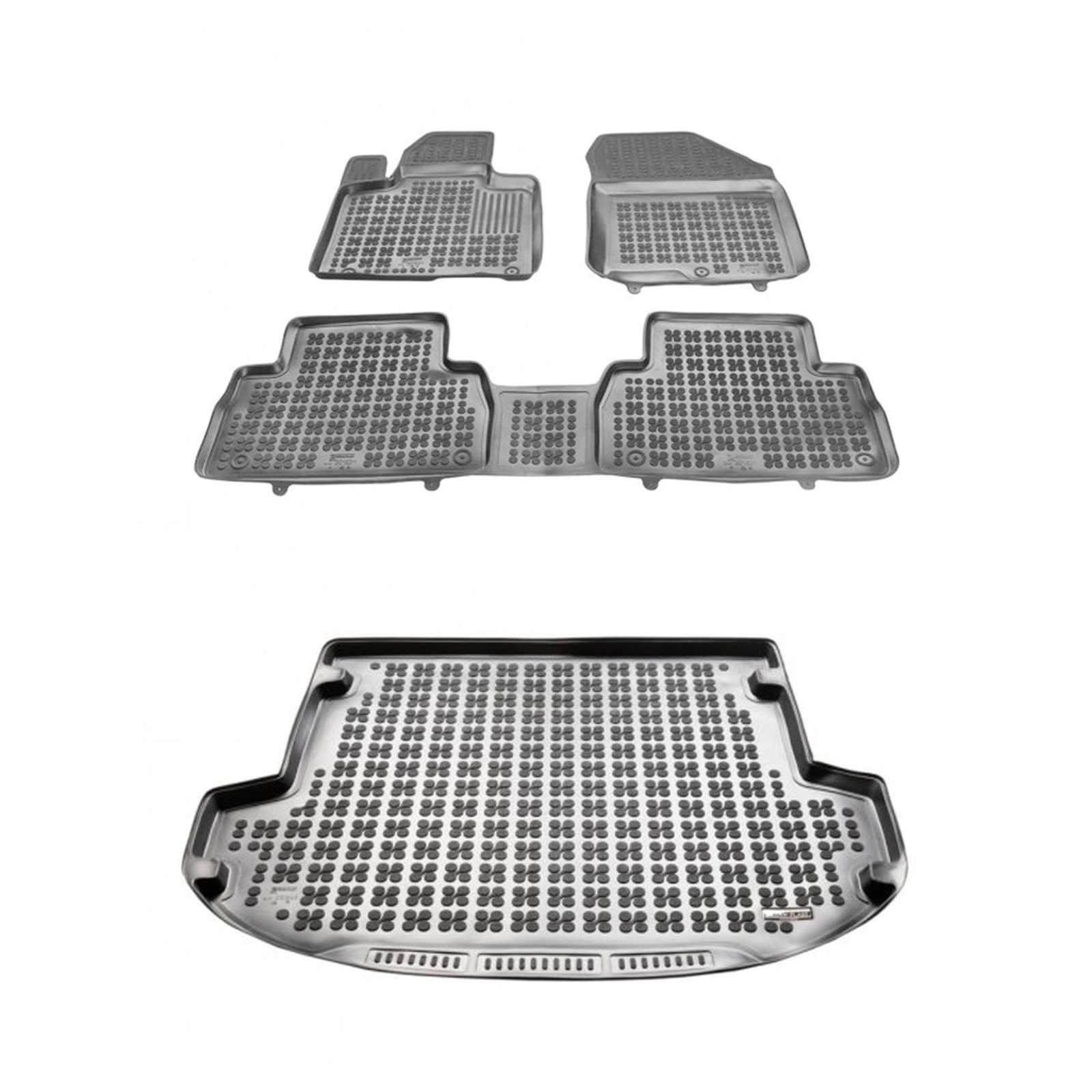 Tapis de sol Hyundai SANTA FE IV pour les sorties en famille à 5 places