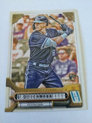 Greg Deichmann 2022 Topps Gypsy Queen # 50 RC Chicago Cubs