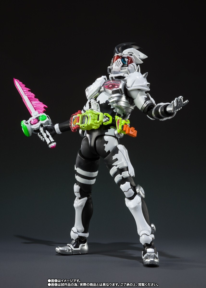 SHF仮面ライダー Genm Zombie Action Gamer X-0 BANDAI S.H.FIGUARTS KAMEN RIDER GENM ZOMBIE ACTION GAMER LEVEL X-0