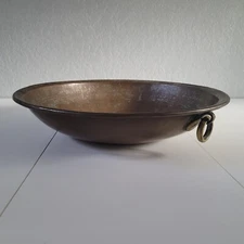 Primitive Antique Decor - Rustic Copper Relic Pot