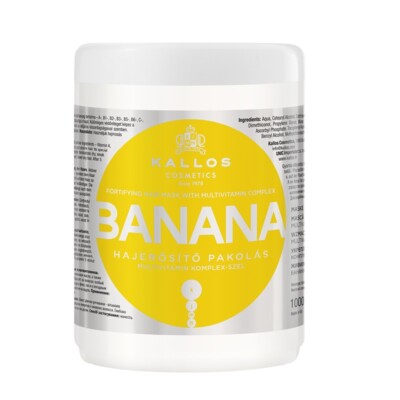 5998889511104 KJMN Banana Fortifying Hair Mask wzmacniająca maska do włosów z ko