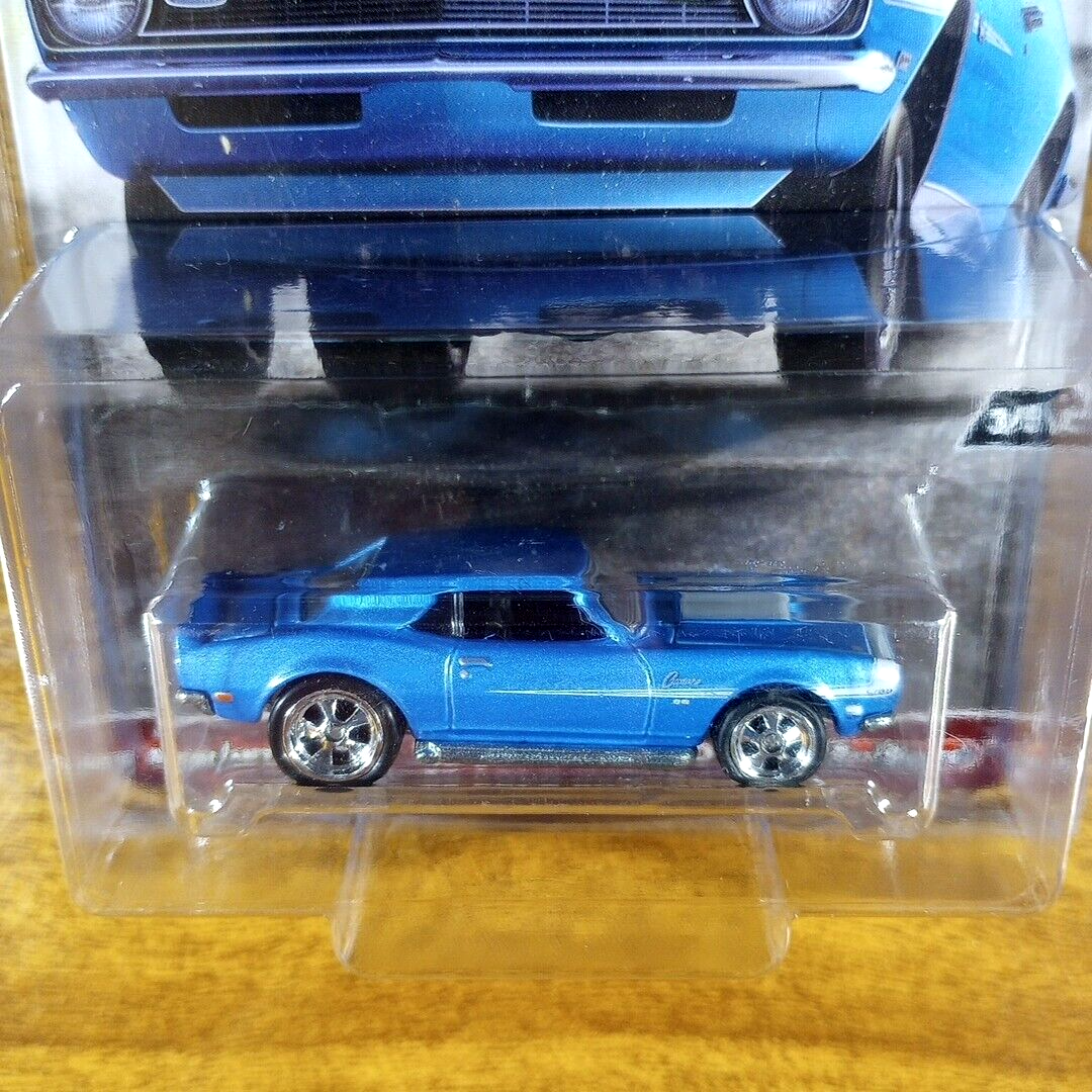 Hot Wheels Car Culture HW Redliners '68 COPO Camaro Blue Real