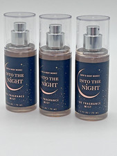 Bath  Body Works Fine Fragrance Mist Travel size INTO THE NIGHT - Set of 3