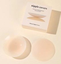 Apricot Color Solid Adhesive Thin Invisible Breast Petals
