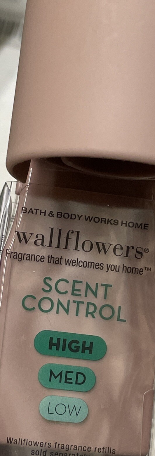 BATH & BODY WORKS Matte Pale PINK ADJUSTABLE SCENT CONTROL WALLFLOWER