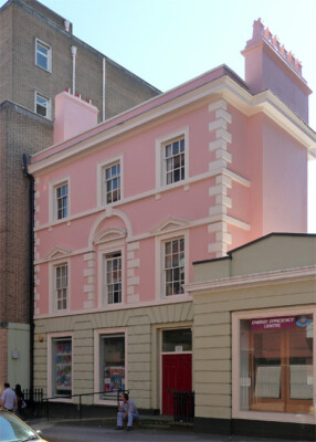 FOTO EHEMALIGE COUNTY ROOMS ERWEITERUNG MARKTPLATZ SOUTH LEICESTER AUSSEHEND SCRUMP