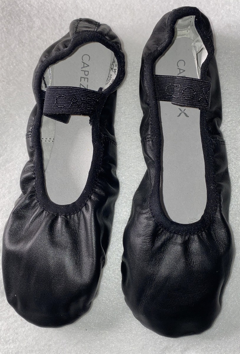 Kids Capezio Girls Lily Low Top Slip On Dance Shoes Black Size - Main Image