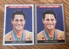 137 GREG LOUGANIS 2023 Sport Kings Gum Vol 4 DIVING Base + Silver Parallel