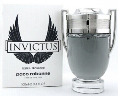 INVICTUS BY PACO RABANNE EAU DE TOILETTE SPRAY FOR MEN 3.4 oz/100 ml.